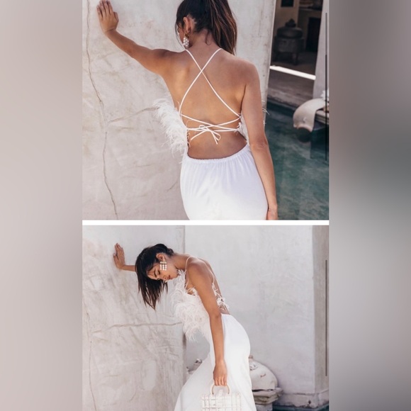 Cult Gaia Joey Feather top - Picture 2 of 7